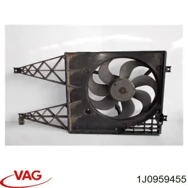 Wentylator elektryczny układu chłodzenia kompletny (silnik+wirnik) VAG 1J0959455 cena, od 90,10 USD