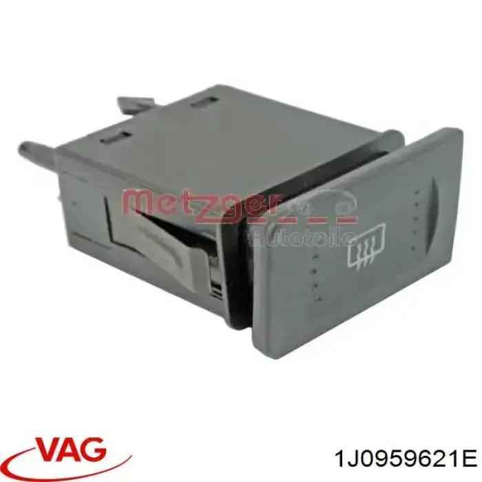 Do koszyka 1J0959621E VAG Przycisk ogrzewania szyby tylnej