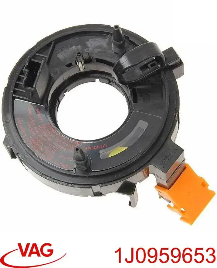 1J0959653 VAG Pierścień kontaktowy AIRBAG, taśma kierownicy
