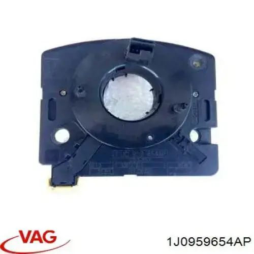 Pierścień kontaktowy AIRBAG, taśma kierownicy VAG 1J0959654AP cena, od 190,69 USD