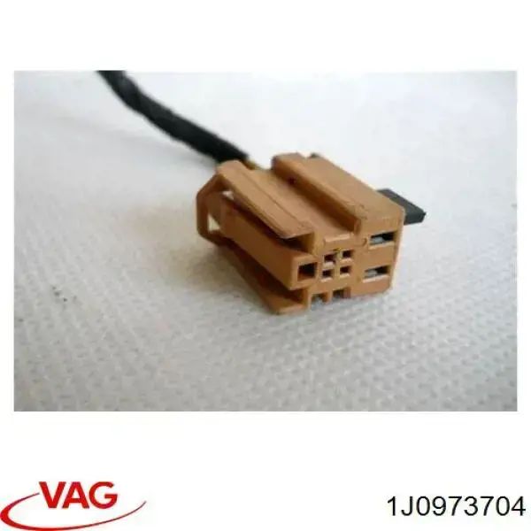 1J0973704 VAG Złącze (wtyczka) czujnika ciśnienia paliwa