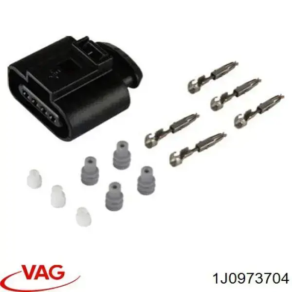 Złącze (wtyczka) czujnika ciśnienia paliwa VAG 1J0973704 cena, od 6,11 USD