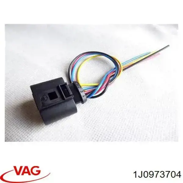 1J0973704 VAG złącze (wtyczka czujnika ciśnienia paliwa)