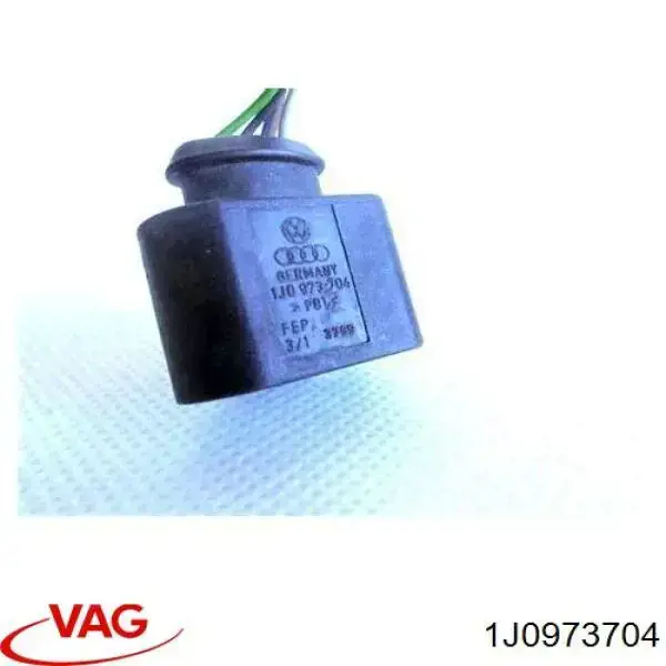 Do koszyka 1J0973704 VAG Złącze (wtyczka) czujnika ciśnienia paliwa