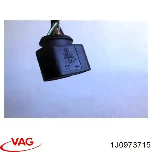 1J0973715 VAG Zamek drzwi przednich lewych