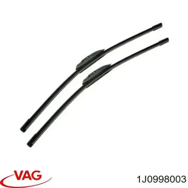 1J0998003 VAG Pióro wycieraczki szyby przedniej, zestaw (2 szt.)