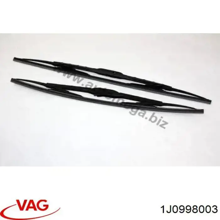 Pióro wycieraczki szyby przedniej, zestaw (2 szt.) 1J0998003 VAG
