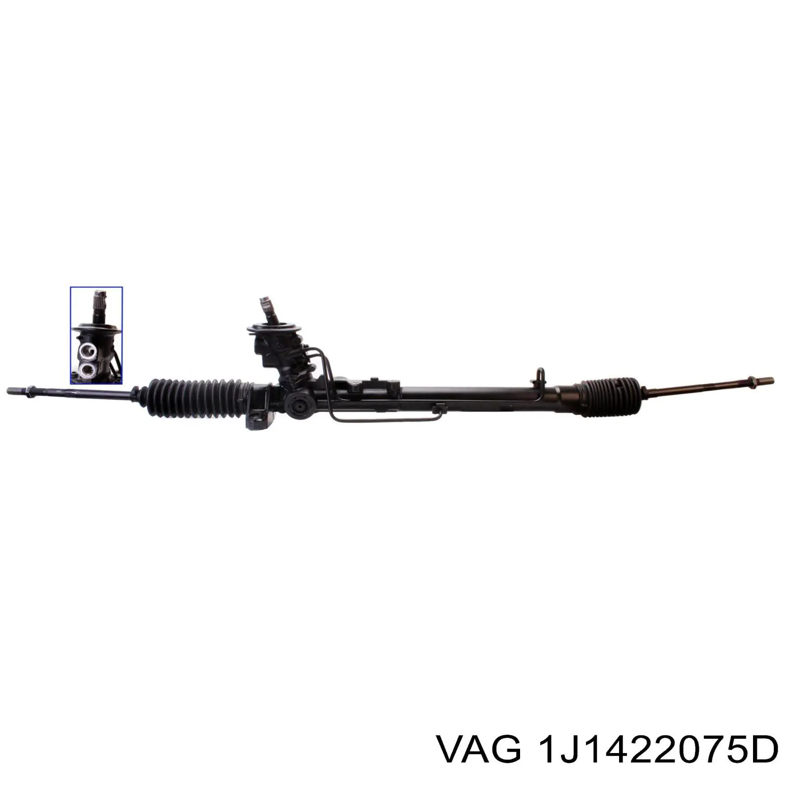 Listwa kierownicza (maglownica) VAG 1J1422075D