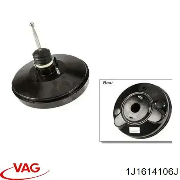 Do koszyka 1J1614106J VAG Wzmacniacz próżniowy hamulców