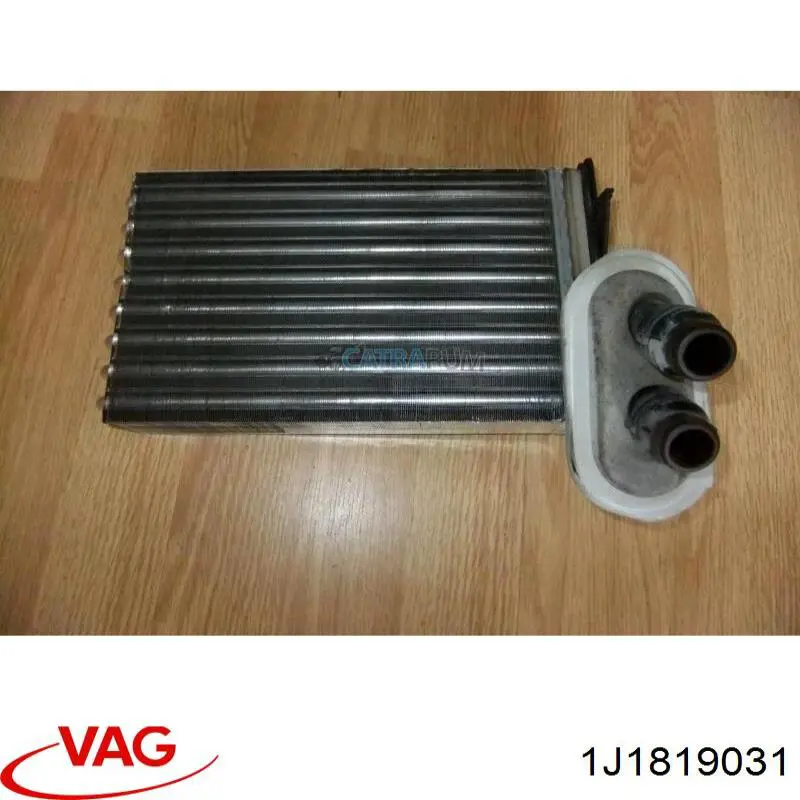 Chłodnica nagrzewnicy (ogrzewacza) VAG 1J1819031 cena, od 25,26 USD