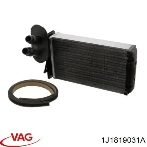 Chłodnica nagrzewnicy (ogrzewacza) VAG 1J1819031A cena, od 26,25 USD