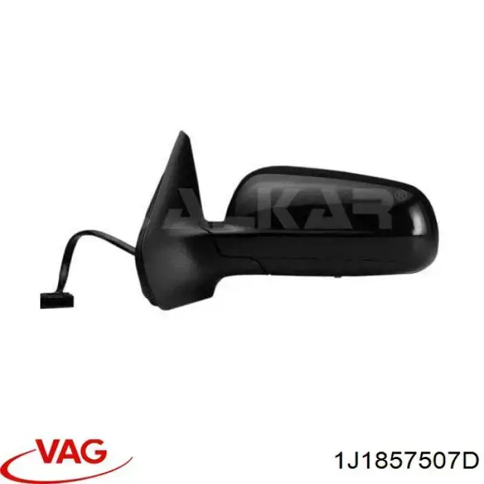Lusterko wsteczne lewe VAG 1J1857507D cena, od 69,81 USD