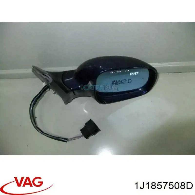 Obudowa lusterka wstecznego prawego VAG 1J1857508D cena, od 52,97 USD