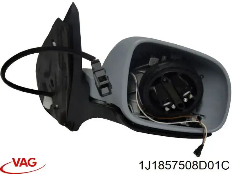 1J1857508D01C VAG Obudowa lusterka wstecznego prawego