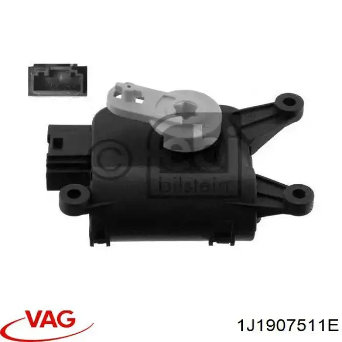 Silniczek klapy nagrzewnicy VAG 1J1907511E cena, od 37,03 USD
