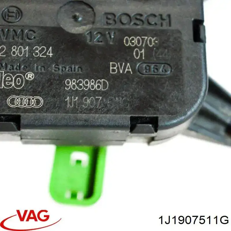 Silniczek klapy nagrzewnicy 1J1907511G VAG