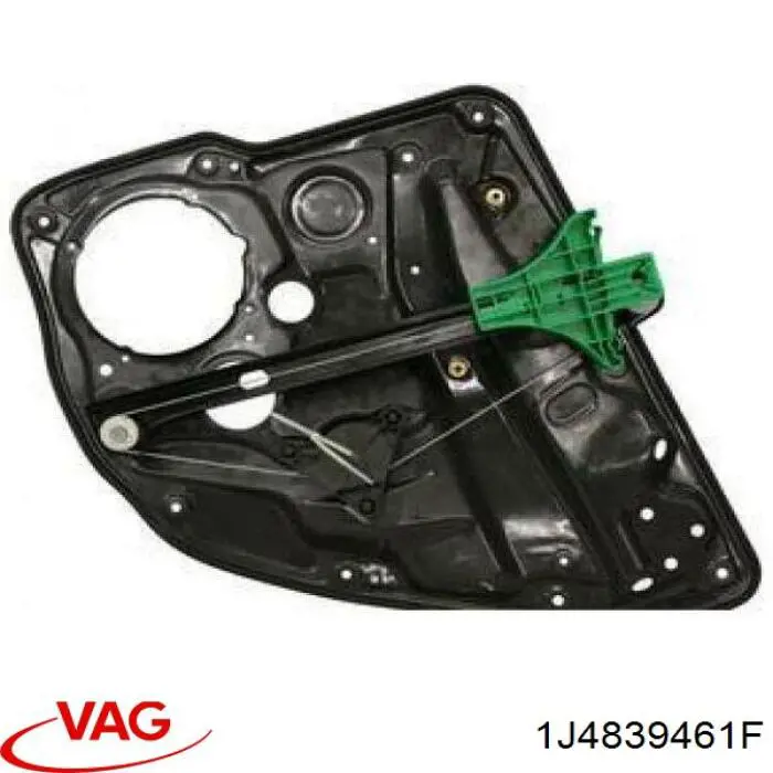 Mechanizm podnoszenia szyby drzwi tylnych lewych VAG 1J4839461F cena, od 34,90 USD