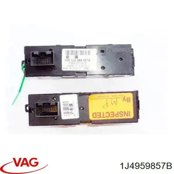 Do koszyka 1J4959857B VAG Panel przyciskowy sterowania podnośnikiem szyby przedni lewy