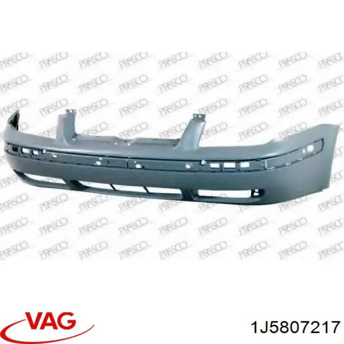 Zderzak przedni VAG 1J5807217 cena, od 80,93 USD