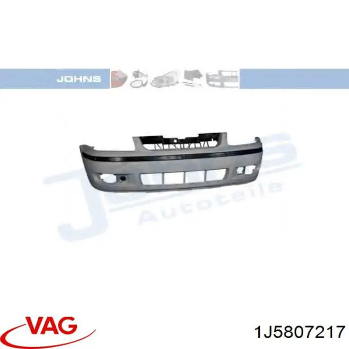 1J5807217 VAG Zderzak przedni