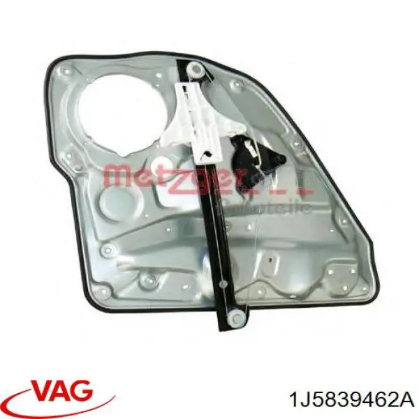 Do koszyka 1J5839462A VAG Mechanizm podnoszenia szyby drzwi tylnych prawych