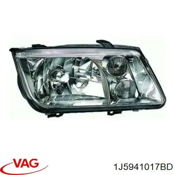 Reflektor lewy VAG 1J5941017BD cena, od 105,13 USD