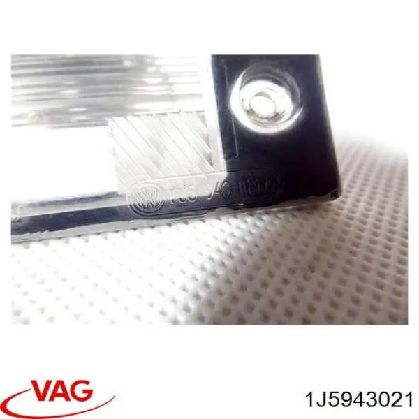 Do koszyka 1J5943021 VAG Lampa oświetlenia tylnej tablicy rejestracyjnej