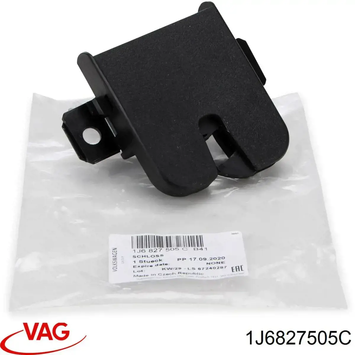 Zamek klapy bagażnika (3/5 drzwi tylnych) VAG 1J6827505C cena, od 26,59 USD