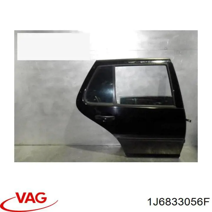 Drzwi tylne prawe Volkswagen Golf IV hatchback (1J1) (1997 - 2008) cena, od 222,36 USD