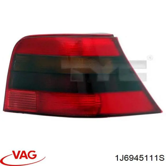 1J6945111S VAG Lampa zespolona tylna lewa