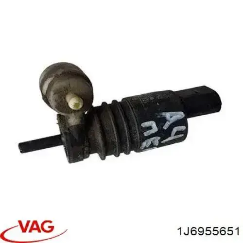 Do koszyka 1J6955651 VAG Pompka spryskiwacza szyby przedniej
