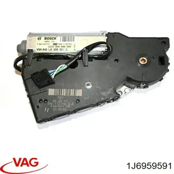 Silniczek szyberdachu VAG 1J6959591 cena, od 75,96 USD