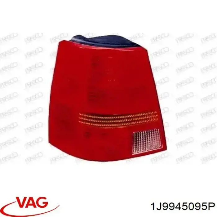 Lampa zespolona tylna lewa VAG 1J9945095P cena, od 77,72 USD