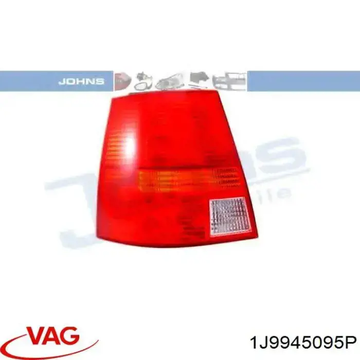 1J9945095P VAG Lampa zespolona tylna lewa