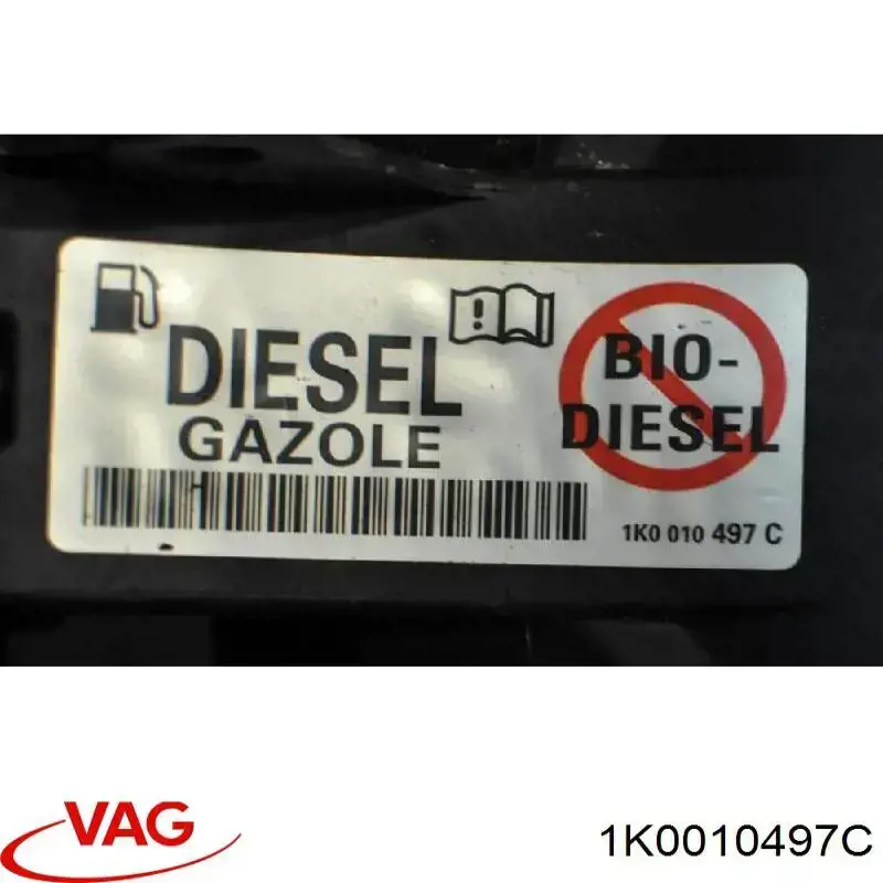 Klapka wlewu paliwa do Volkswagen Golf V 1K1