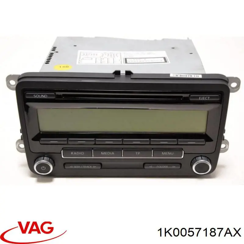 1K0057187AX VAG radioodtwarzacz (radio am/fm)
