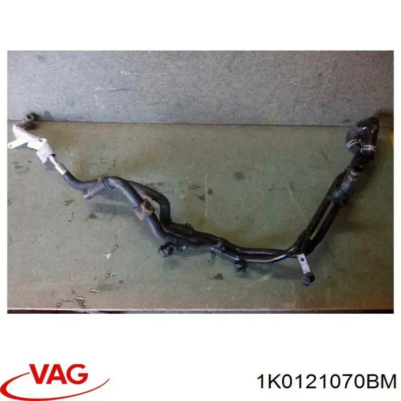 Przewód (króciec) układu chłodzenia VAG 1K0121070BM cena, od 21,02 USD