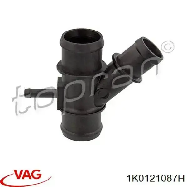 Do koszyka 1K0121087H VAG Kołnierz układu chłodzenia (trójnik)
