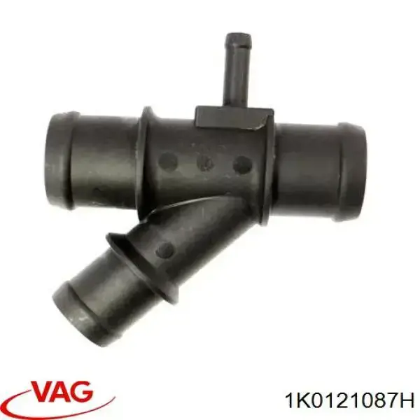 Kołnierz układu chłodzenia (trójnik) VAG 1K0121087H cena, od 32,85 zł