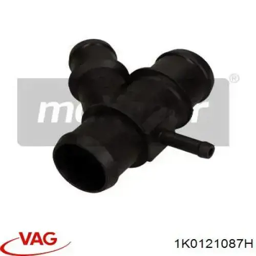 Kołnierz układu chłodzenia (trójnik) VAG 1K0121087H cena, od 32,85 zł