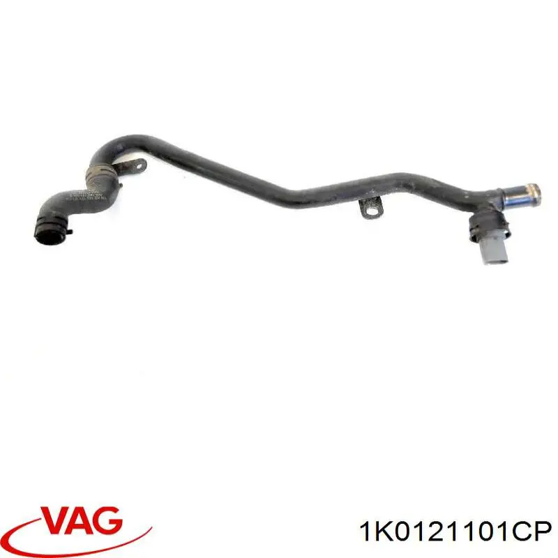 Przewód (króciec) układu chłodzenia VAG 1K0121101CP cena, od 4,84 USD