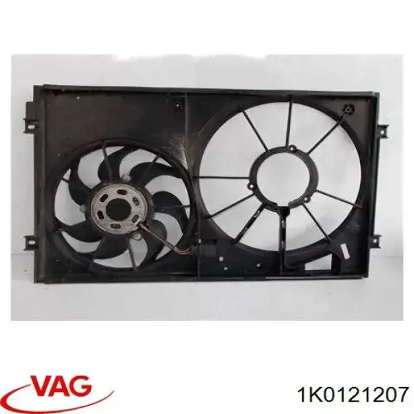 Do koszyka 1K0121207 VAG Dyfuzor chłodnicy
