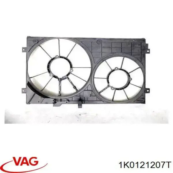 Dyfuzor chłodnicy VAG 1K0121207T cena, od 54,48 USD