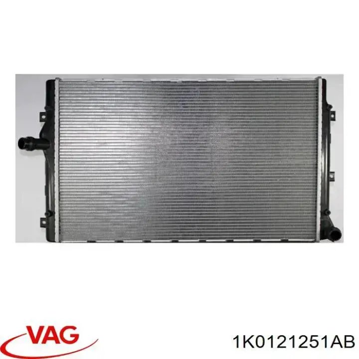 Do koszyka 1K0121251AB VAG Chłodnica silnika