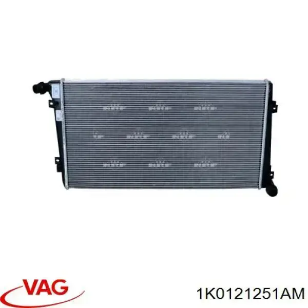 Chłodnica silnika VAG 1K0121251AM cena, od 88,53 USD