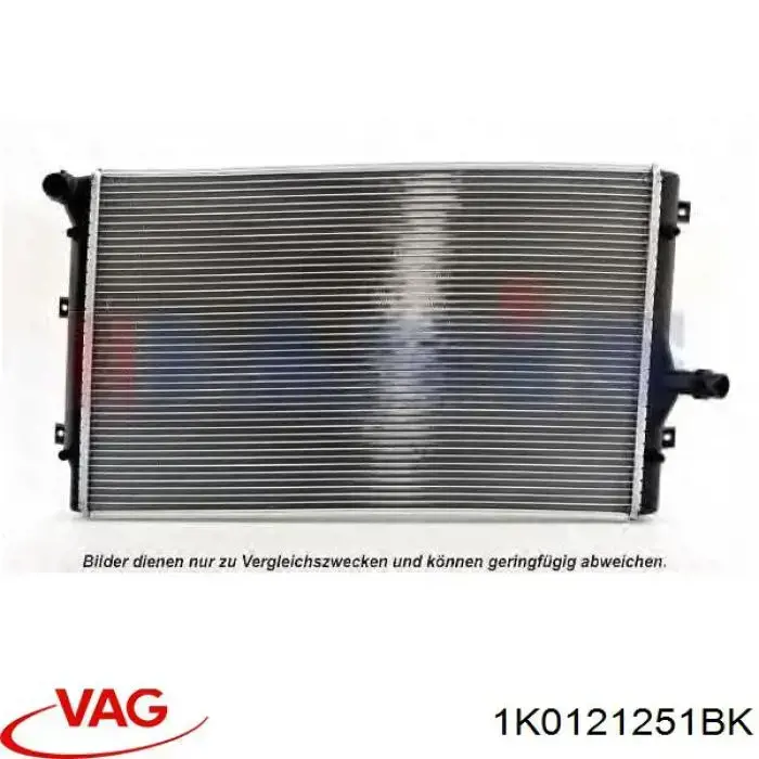 1K0121251BK VAG chłodnica silnika