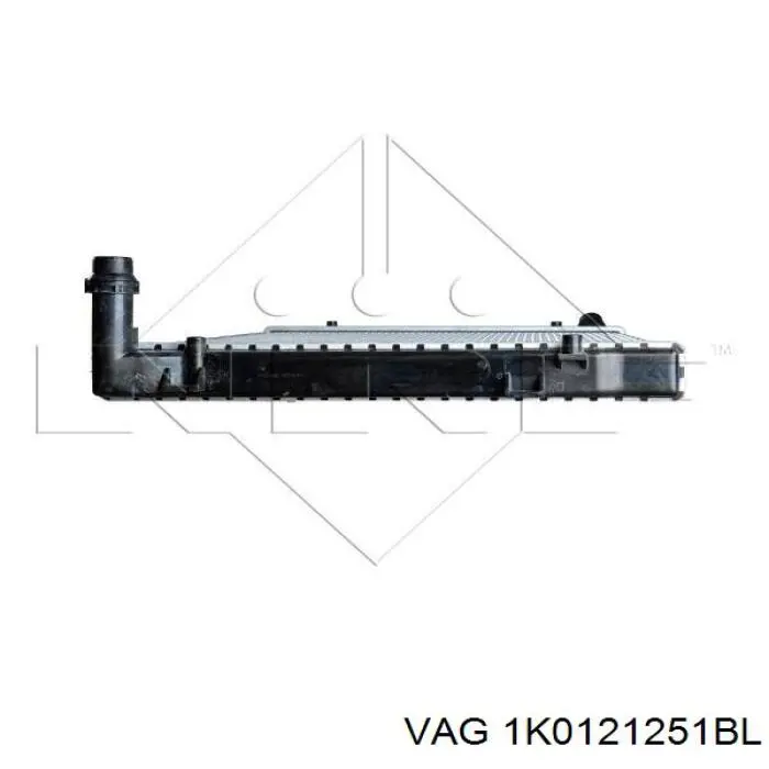Chłodnica silnika VAG 1K0121251BL cena, od 103,17 USD