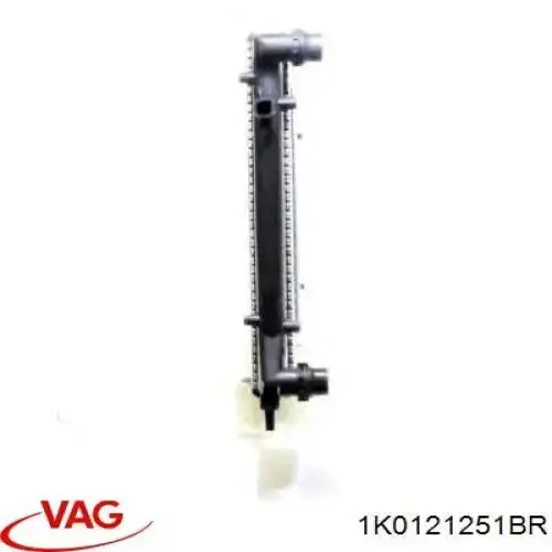 Chłodnica silnika VAG 1K0121251BR