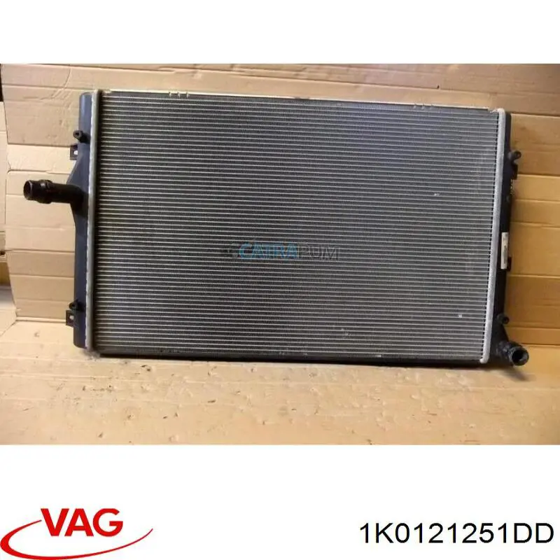 Do koszyka 1K0121251DD VAG Chłodnica silnika