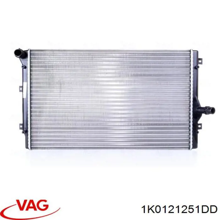Chłodnica silnika VAG 1K0121251DD cena, od 78,32 USD